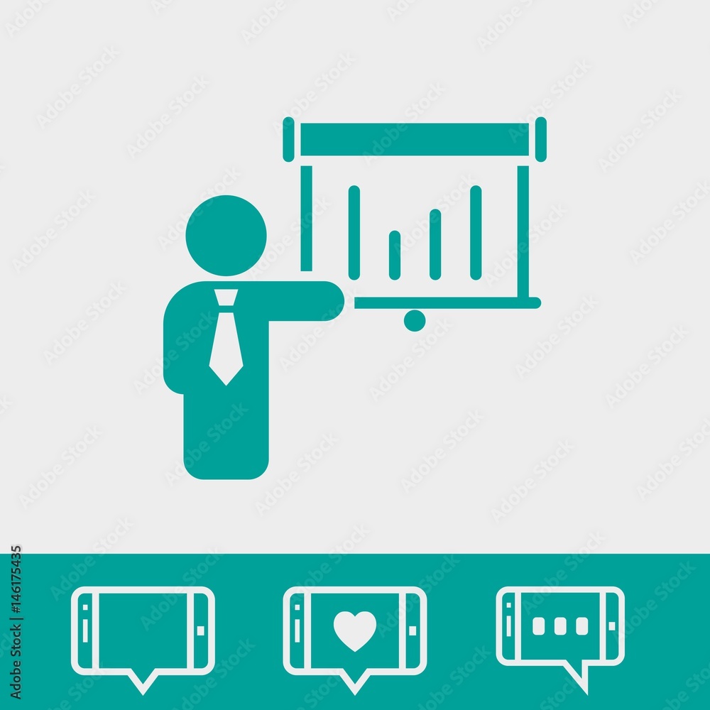Man icon stock vector illustration flat design Man icon stock vector illustration flat design