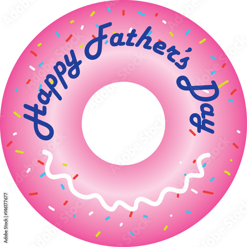 Happy Father's day doughnut