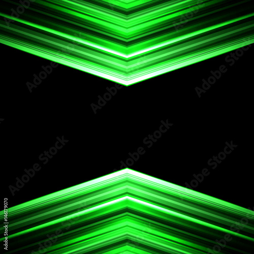 green background