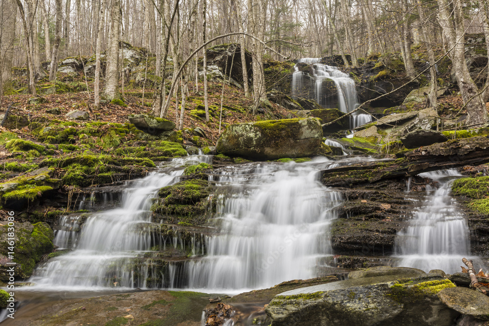 Seasonal Catskills Waterfall