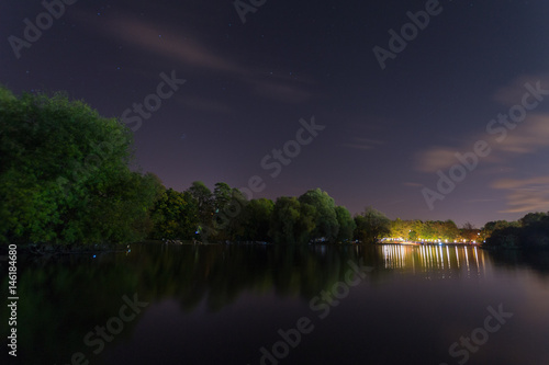 Night time on the lake © Andrew Lalchan
