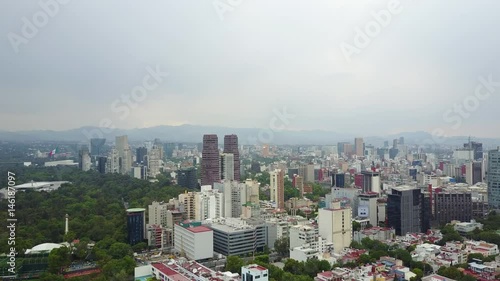 Vista area Chapultepec - Mexico city