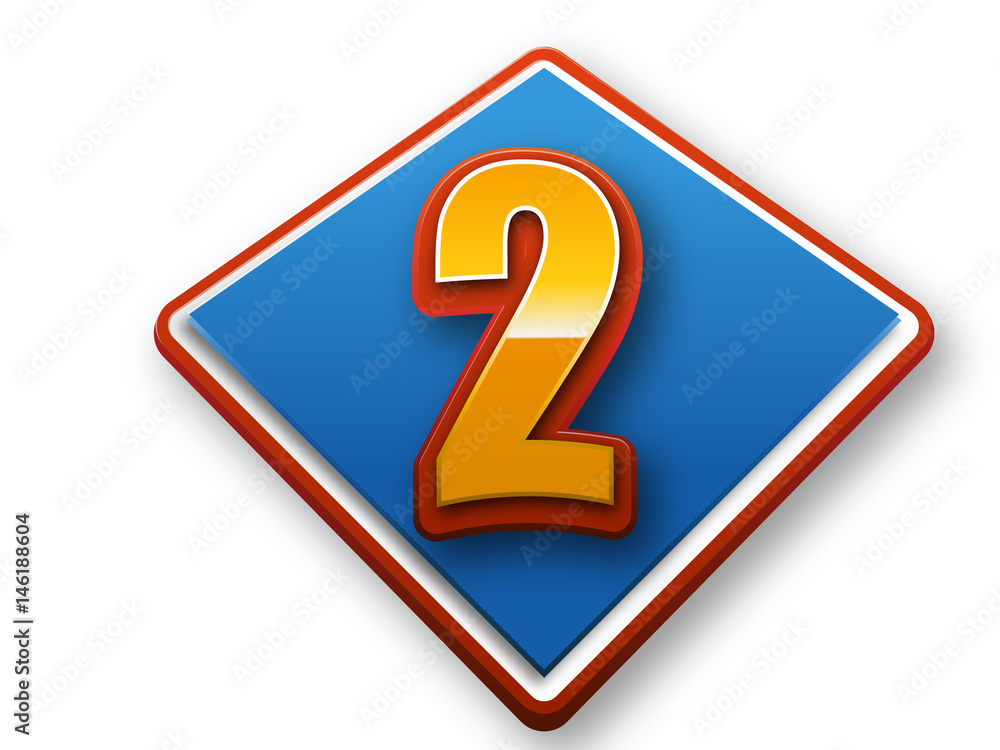 2th celebration event number for poster or invitation 2th celebration event number for poster or invitation