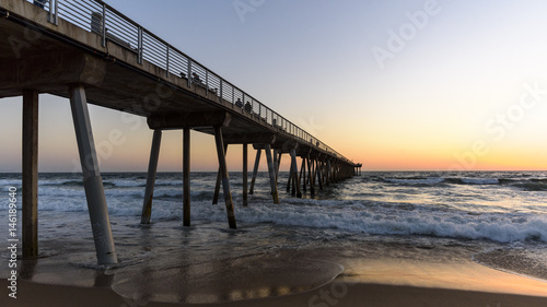 Hermosa Beach Pier at Sunset 4-19-17 © Jason