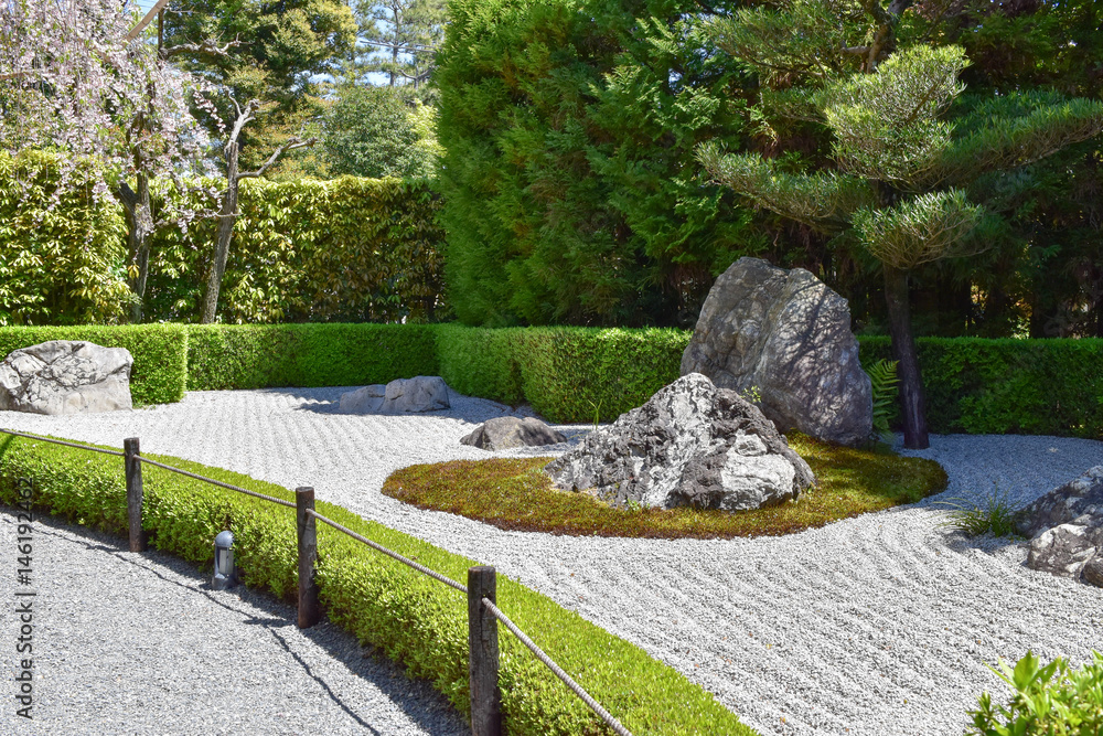 Obraz premium 日本庭園 枯山水