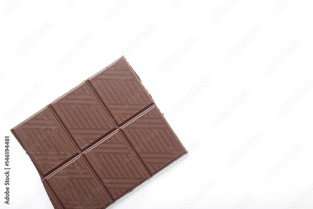 Broken chocolate bar Broken chocolate bar