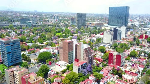Vista area - ciudad de mexico