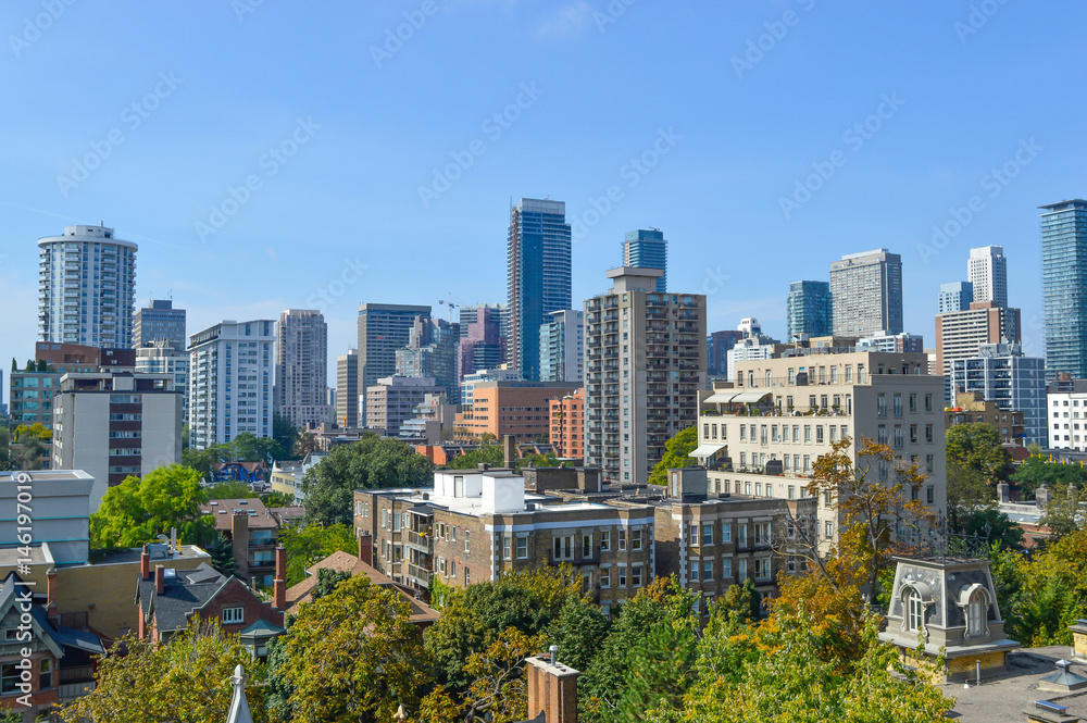 Obraz premium Toronto condo buildings.