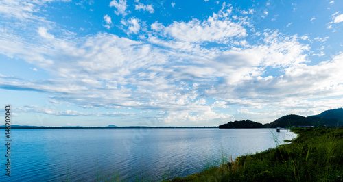   clear blue sky with cloud background