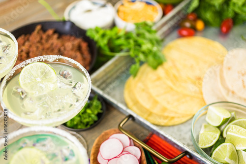 Ground beef tacos