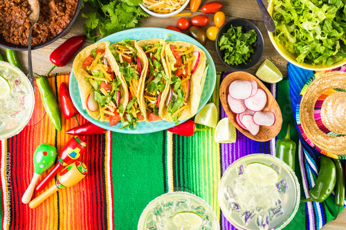 Ground beef tacos
