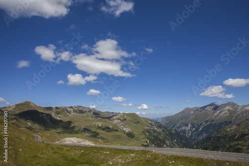 Alpine road in Austria