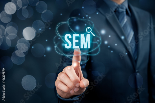 SEM search engine marketing photo