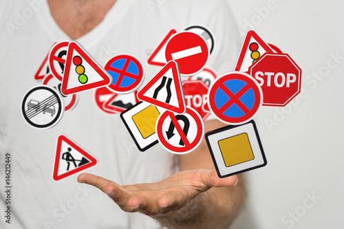 sign road