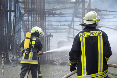 Großbrand in Südhessen Odenwaldkreis