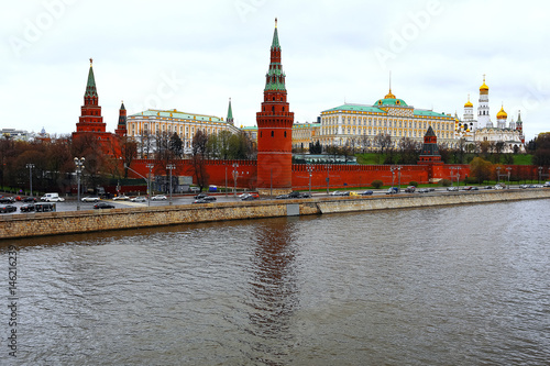Fountains and statues in Moscow
