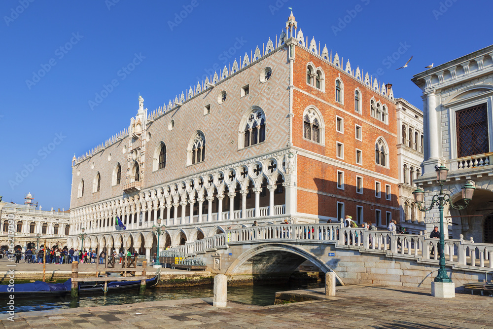 Venice, the Palace of the doges, Italy