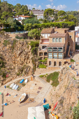  Tossa de Mar, plage d'El codolar  photo