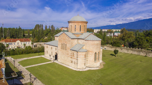 Aerial view on Pitsunda Cathedral