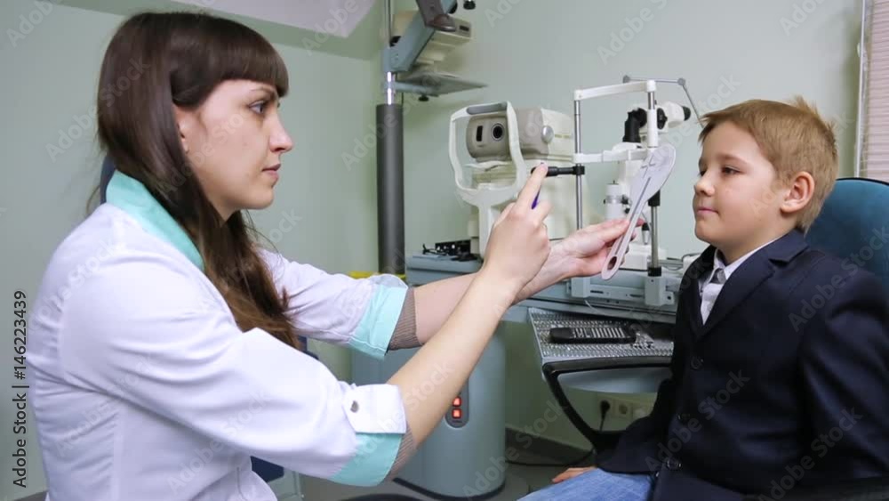 ophthalmologist diagnoses the patient ophthalmologist diagnoses the patient