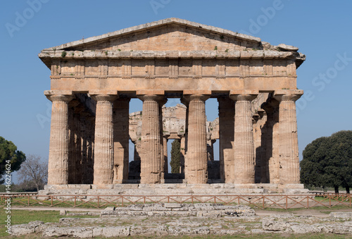 Temple of Paestum Archaeological site  Italy