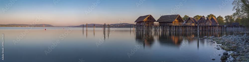 Fototapeta premium Pfahlbauten | Unteruhldingen | Bodensee