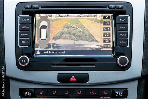 Vehicle In Dash Backup Camera