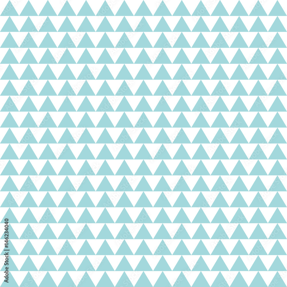 Seamless Retro Triangles Pattern Turquoise Seamless Retro Triangles Pattern Turquoise