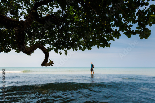 Handsome manl on Koh Chang photo