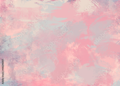 Pink abstract background. Digital painting.