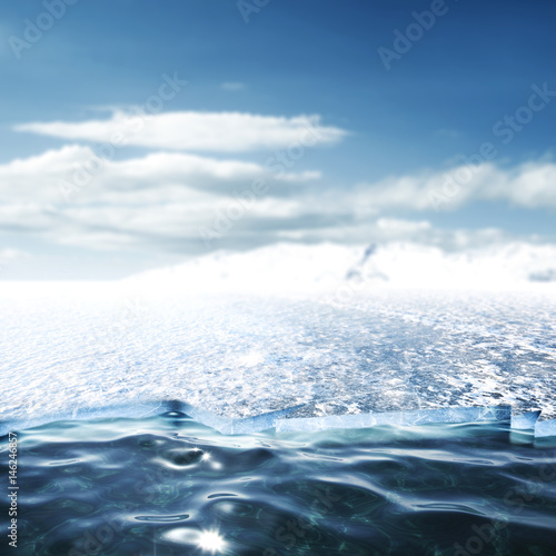 Ice background 