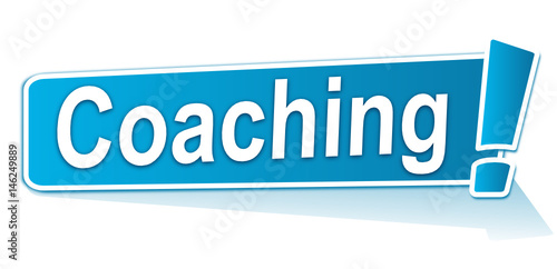 coaching sur étiquette bleue
