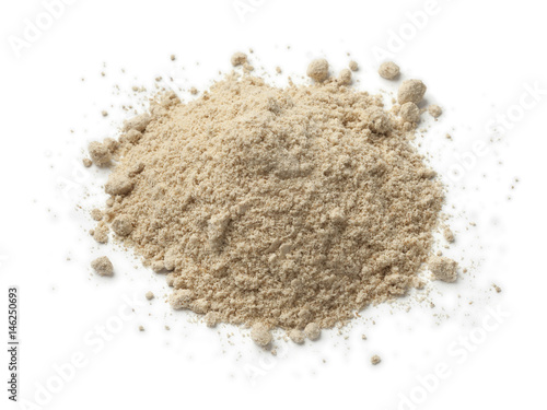 Heap of tiger nut flour