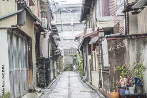 京都のレトロな路地