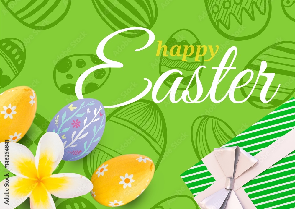 Composite image of easter card Composite image of easter card