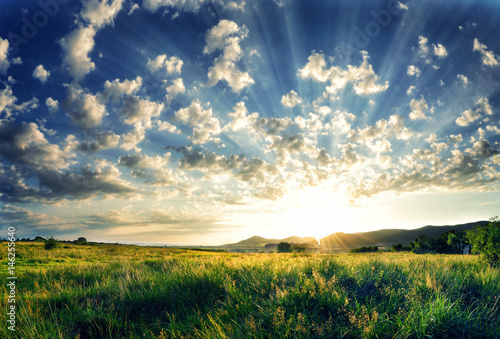 Green Field and Light Rays