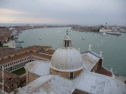 View from San Giorgio Maggiore bell tower