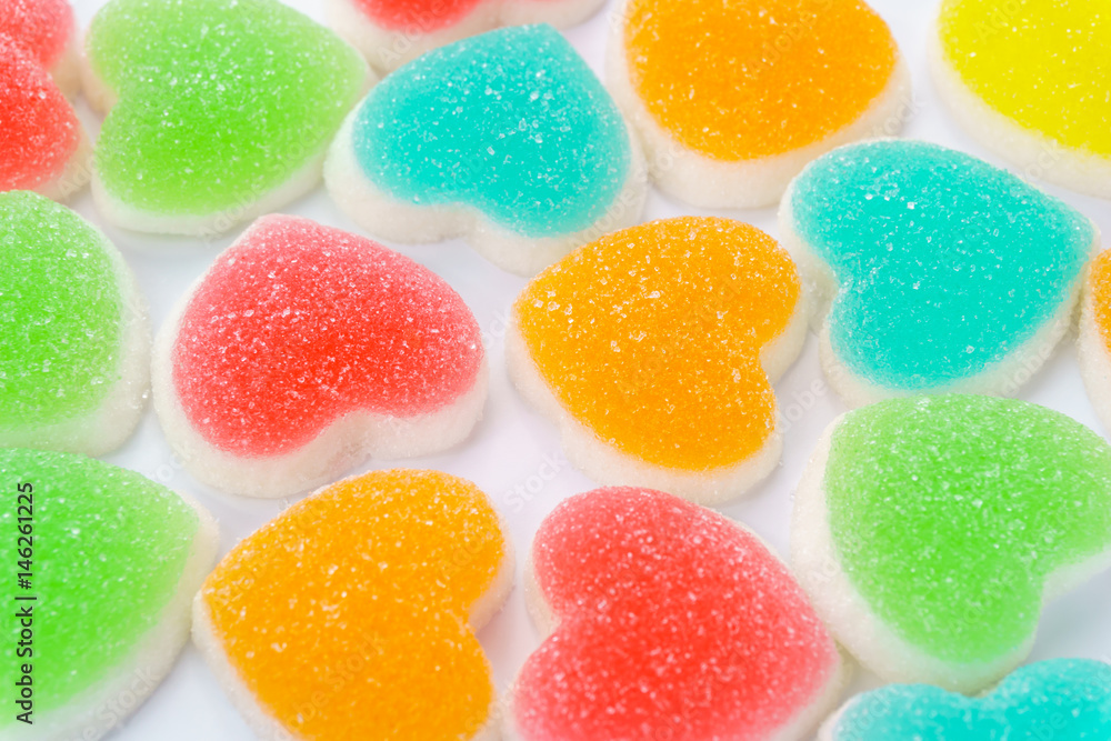 Heart sign jelly Heart sign jelly