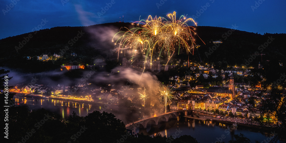 Schlossbeleuchtung Heidelberg
