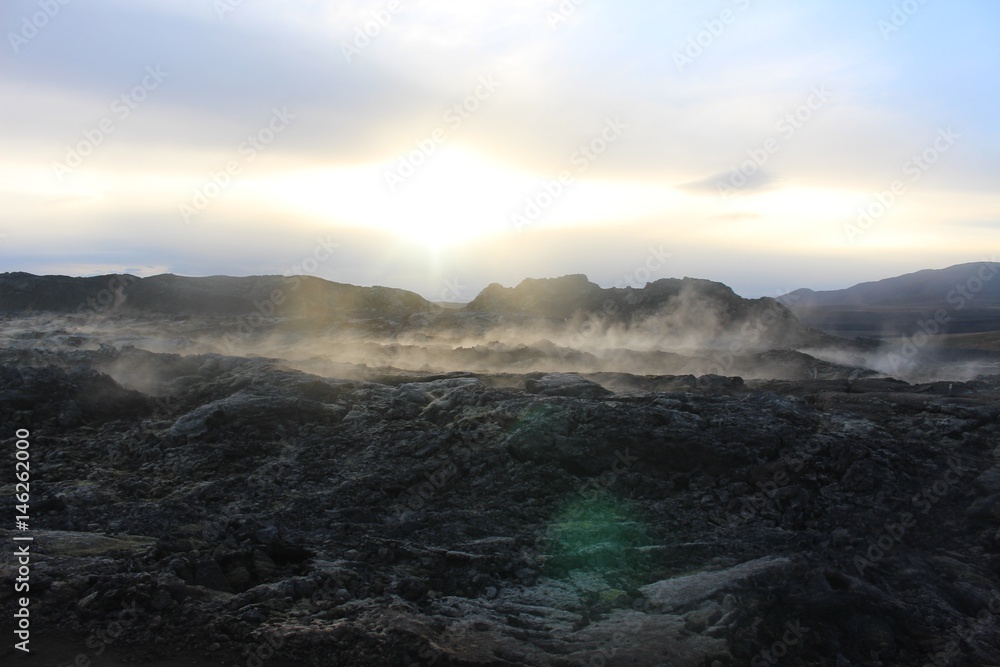 Obraz premium Krajobraz Islandii