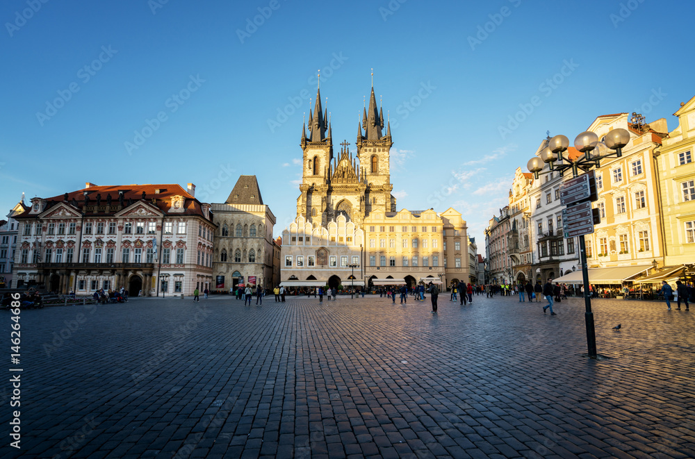 Old town square,Prague, Czech republic
