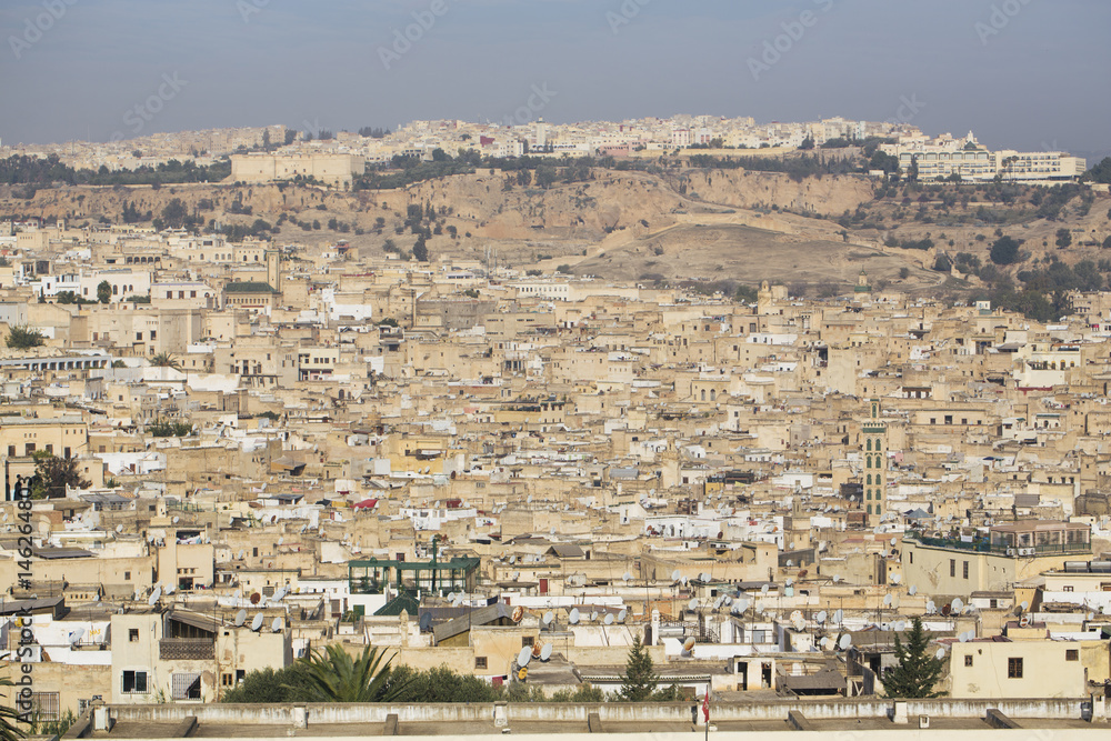 Fez city of Morocco.