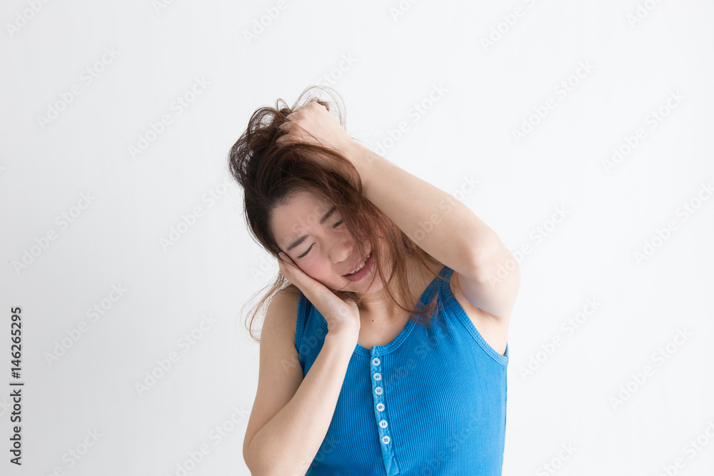 ショック・女性 ショック・女性