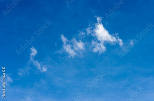 blue sky with clouds.Clouds on blue sky.