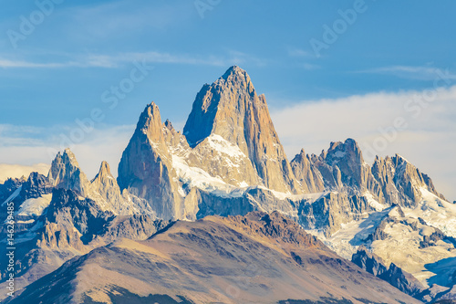 Snowy Andes Mountains, El Chalten, Argentina