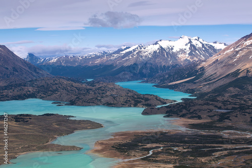 View from Mount Leon  Perito Moreno National Park  Patagonia  Argentina
