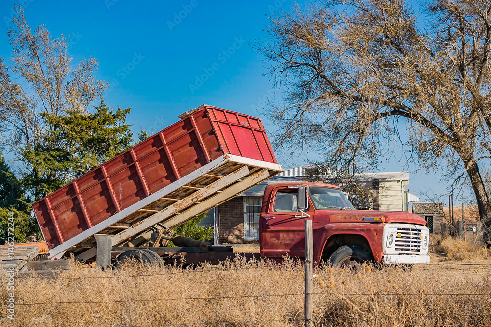Red Farm Truck