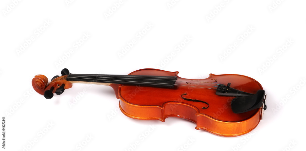 Violin isolated on white background Violin isolated on white background