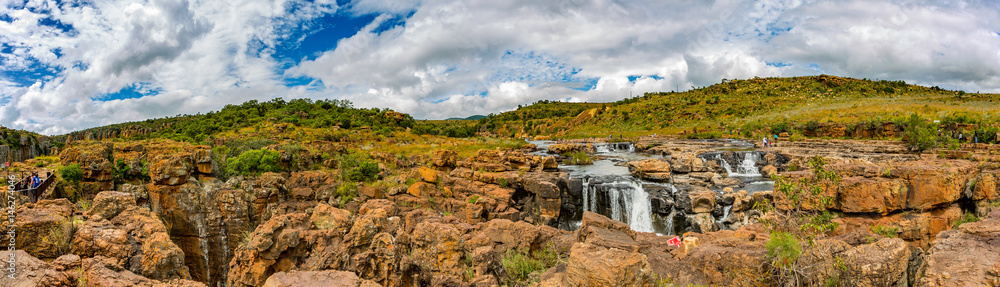 Panorama View at the Blyde River Canyon, Bourke’s Luck Potholes