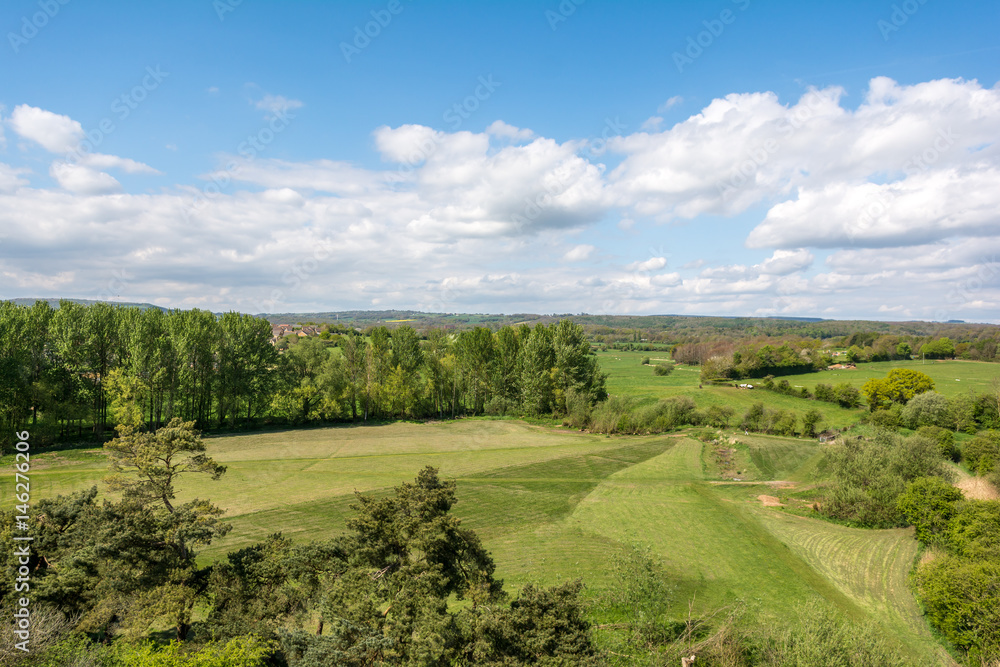 Caldicot Castle view from the tower Caldicot Castle view from the tower